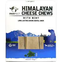 PawFect chew yakstaaf Munt Medium 3 x 65 gr. | Tandverzorgende hondensnack