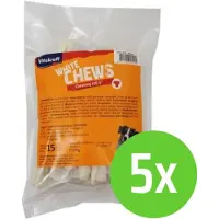 Vitakraft Chewing Roll 6 Inch - hondensnack - 15 stuks - 5 Verpakkingen