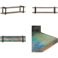 vidaXL Tv-meubel 160x40x40 cm massief gerecycled hout - Tv-kast - Tv-kasten - Tv-standaard - Tv-standaarden