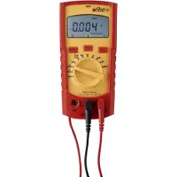 Wiha 45215 Multimeter Digitaal Grafisch display CAT III 1000 V, CAT IV 600 V