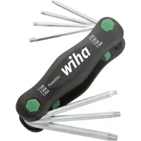 Wiha 363TRP7 klein 7tlg Torx BO Haakse schroevendraaierset TR 7, TR 8, TR 9, TR 10, TR 15, TR 20, TR 25 7-delig