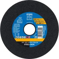 PFERD TOOLS PSF STEELOX 61721121 Doorslijpschijf recht 125 mm 25 stuk(s) RVS, Staal