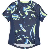 Puma Individual Blaze Short Sleeve T-shirt Blauw S Vrouw