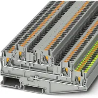 Phoenix Contact 3002613 Aardklem 6.2 mm Push-Lock-veeraansluiting Grijs 50 stuk(s) Piece