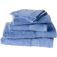 De Witte Lietaer Badtextielset Helene Sky Blue (Set van 6)