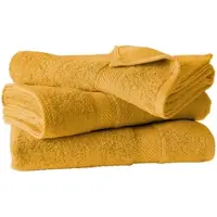 De Witte Lietaer Douchelaken Helene Golden Yellow (Set van 3)
