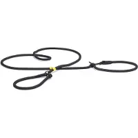 Beeztees Hondenriem Met Halsband Parinca Premium Zwart 300 X 1,2 Cm