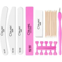 Clavier Manicureset - 8 Delig - Pedicureset