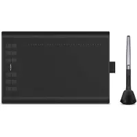 HUION Inspiroy H1060P Tekentablet - Grafische tablet - 5080 LPI - Inclusief penhouder - Zwart