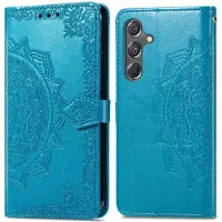 IMoshion Mandala Bookcase voor de Samsung Galaxy A15 (5G/4G) - Turquoise