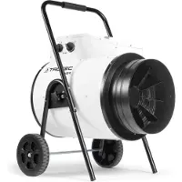 Trotec Elektrische kachel, draaistroom, 30 kW, 400 V, met thermostaat – TDS 120 R