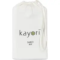Kayori Topper Hoeslaken Saiko Offwhite (Jersey)-140 x 220 cm