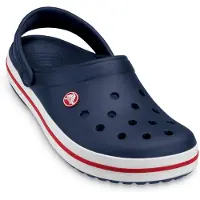 Crocs Clogs 'Crocband' navy / rood / wit