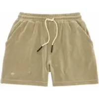 OAS Korte Broek Men Washed Grey Velour-L