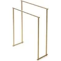 DECOR WALTHER Handdoekenrek Bar HT Verstelbaar Stainless Steel Matt