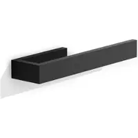 DECOR WALTHER Handdoekring Contract HTR Black Matt