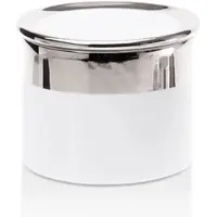 DECOR WALTHER Beauty Box Porzellan Bone Klein Wit Platin
