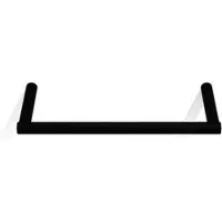 DECOR WALTHER Handdoekstang Mikado Mat Zwart 20 cm