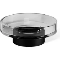 DECOR WALTHER Zeepschaal Century Standmodel Kristall Black Matt