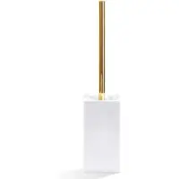 DECOR WALTHER WC Borstel Porzellan DW 6200 Wit Goud