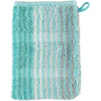 Cawö Washandje Noblesse Cashmere Stripes Mint (Set van 6)