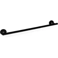 DECOR WALTHER Handdoekstang Basic Enkel Mat Zwart 85 cm