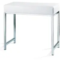 DECOR WALTHER Badkamerbankje DW 66 Chrome Wit