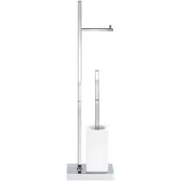 DECOR WALTHER Toiletrek Porzellan DW 6710 Chrome Wit