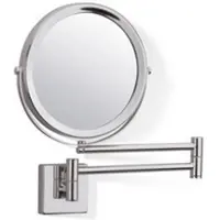 DECOR WALTHER Make-up Spiegel Classic 17 cm Nikkel Geborsteld