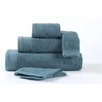 Hausmarke Badlaken Lucca Petrol (100 x 150 cm)