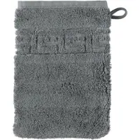 Cawö Washandje Noblesse Uni Anthacite (Set van 6)