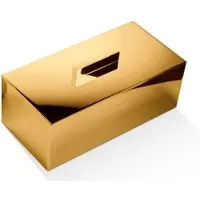DECOR WALTHER Opbergbox DW 3610 Met Deksel Goud