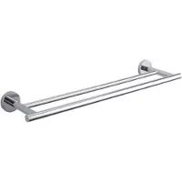 DECOR WALTHER Handdoekstang Basic Dubbel Chrome 65 cm