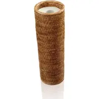 DECOR WALTHER Reserverolhouder Basket Rattan Donker