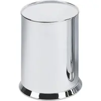 DECOR WALTHER Prullenbak Classic 5,5 L, Zonder Deksel RVS Chroom