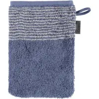 Cawö Washandje Luxury Home Two-Tone Midnight Blue (Set van 6)