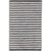 Cawö Gastendoek Campus Ringel Stripes Anthracite (Set van 6)