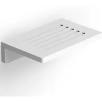 DECOR WALTHER Zeepschaal DW 910 Wandmodel White Matt