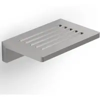 DECOR WALTHER Zeepschaal DW 910 Wandmodel Stainless Steel Matt