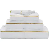 Abyss & Habidecor Gastendoek Lara Gold (30 x 30 cm)
