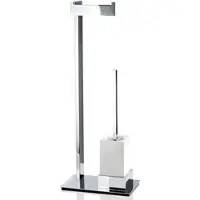 DECOR WALTHER Toiletbutler Brick BK SBK Chrome Wit