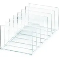 IDesign Organiser Sarah Tanno Palet Station Transparant (20,3 x 10,2 x 7,6 cm)