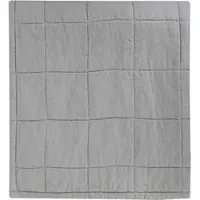 Passion for Linen Plaid Nice Cloudy Grey 2021-135 x 250 cm