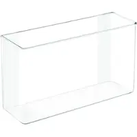 IDesign Organiser Affix Transparant (14,9 x 7,8 x 12,7 cm)