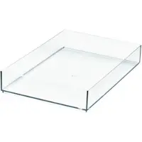 IDesign Opbergbox Sarah Tanno Transparant (20 x 25 x 5 cm)
