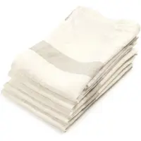 Libeco Theedoek Porticcio Stone Linnen (Set van 6)