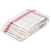 Libeco Theedoek Parma Rose Linnen (Set van 6)
