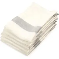 Libeco Theedoek Porticcio Grey Linnen (Set van 6)