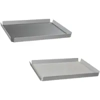 Lind DNA Dienblad Tray Square M Cloud Black Nupo