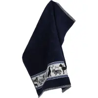 Bunzlau Castle Keukendoek Hond Donkerblauw